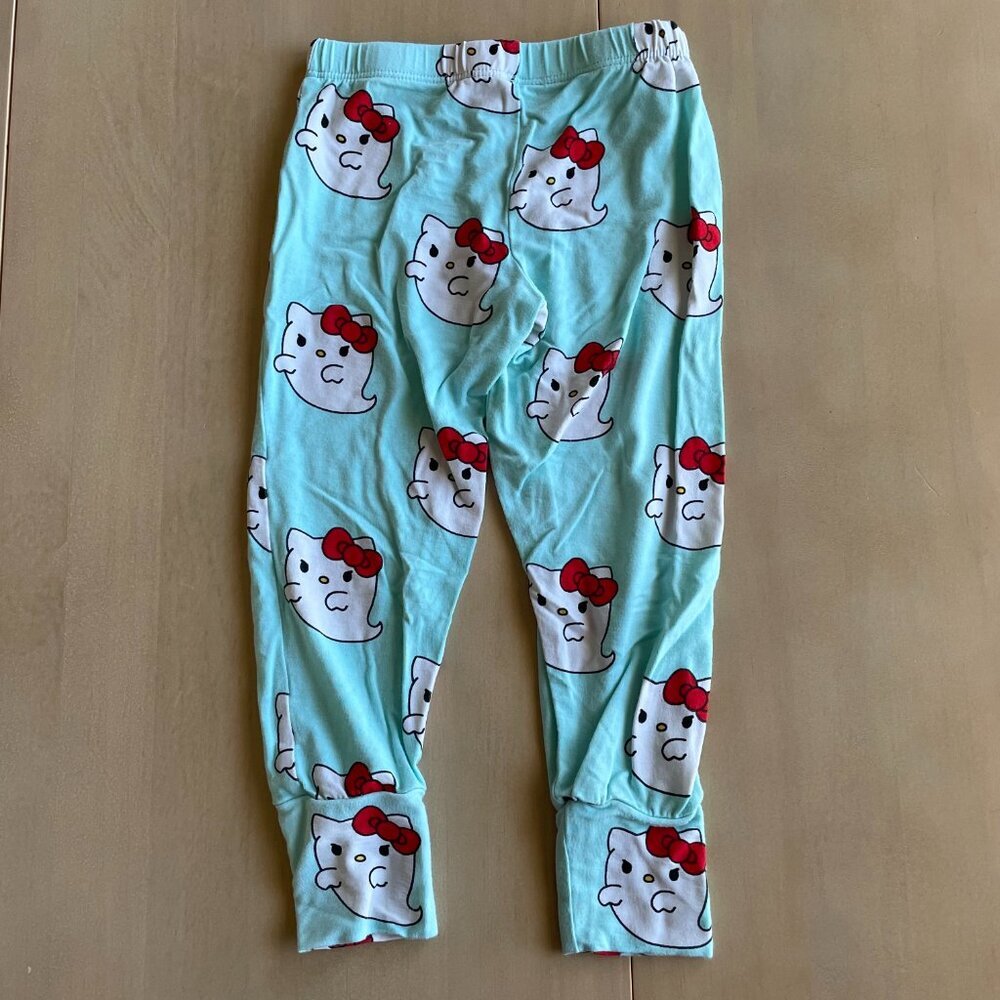 Posh Peanut Bamboo Hello Kitty Halloween Ghosts PJs Pajamas - Size 2T - Picture 9 of 10